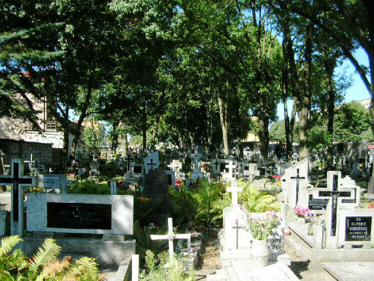 Foto: kath. Friedhof in Schlochau